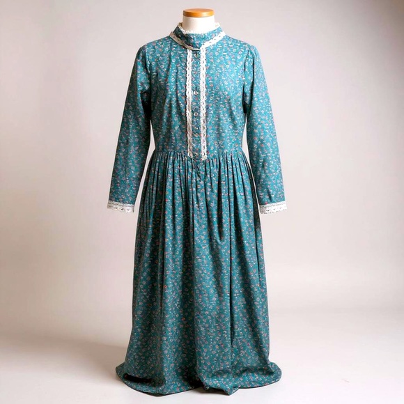 Handmade Dresses & Skirts - 🙈SOLD🙈Vintage Handmade Corset Back Prairie Dress